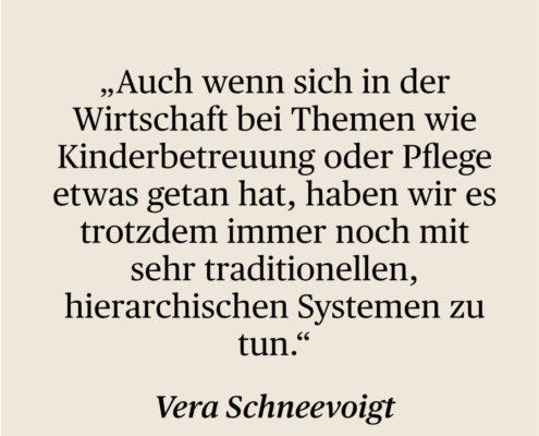 Zitat aus einem Interview über Care-Arbeit für den Kölner Stadt-Anzeiger.